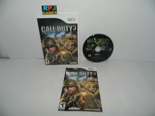 Call Of Duty 3 Original P/ Nintendo Wii - Loja Fisica Rj