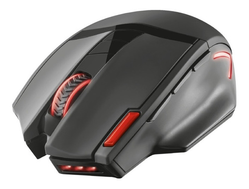 Mouse gamer de juego inalámbrico Trust  Ranoo GXT 130 negro