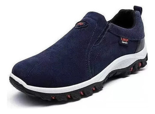 Mocassins Masculinos Sapatos Leves  Caminhada Tamanho Gran 1