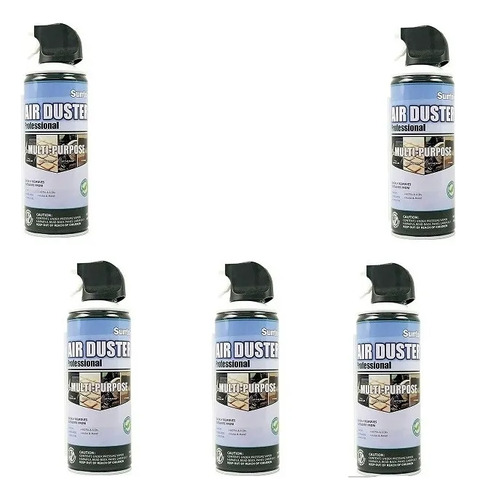 5 X Aire Comprimido Sunto 400ml / Envío Gratis A Todo Chile