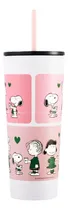 Comprar Termo Vaso Acero Rosa Starbucks X Snoopy Peanuts Dibujo 2025