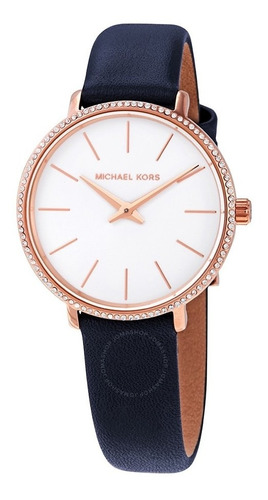 Reloj Michael Kors Fashion Cuero Azul