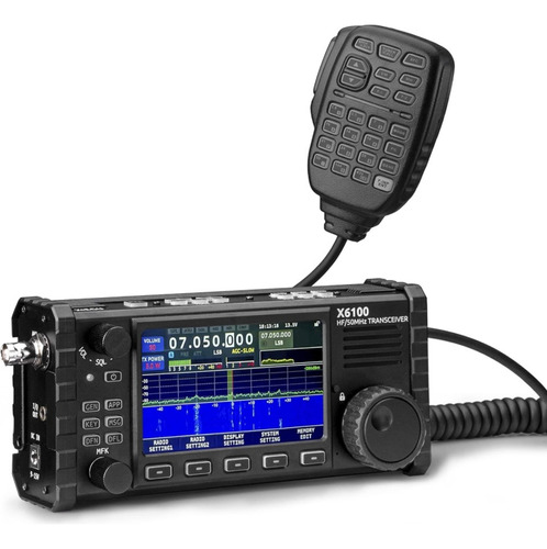 Radio Transmisor Xiegu X6100 Hf 10w  Full Mode Sdr Bluetooth