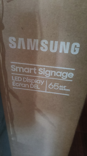 Samsung Crystal Uhd Qmc Pantalla Comercial Led 65 , 4k Ultra