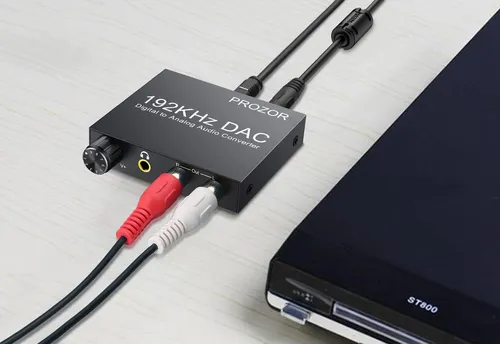 Convertidor De Audio Digital A Analógico Prozor 192 Khz Con