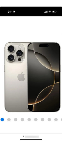 Iphone 16 Pro (128 Gb) - Titanio Natural Plateado (Usado)