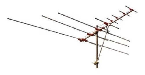 Imagen 2 de 3 de Antena Tv Aerea Uhf - Vhf Nippon America - Uvv-633 (295800)