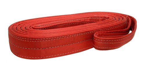Eslinga Plana 1'' X 6m Urrea® 2 Capas, Ojo A Ojo, Tipo Iii Rojo