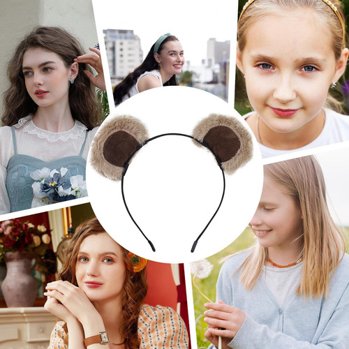 Diadema Con Orejas De Animales Diademas De Moda Para Mujeres