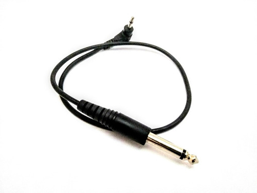 Cable Sincro   Para Flash De Plug 6,5mm A Miniplug 3,5mm