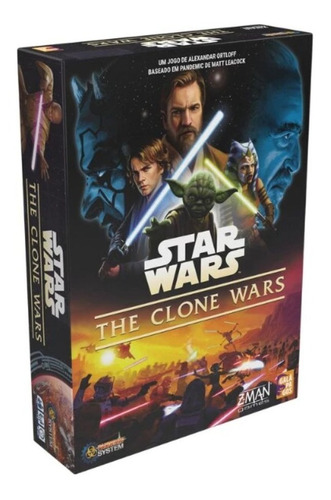 Star Wars - The Clone Wars Pandemic Jogo De Tabuleiro Pt Br