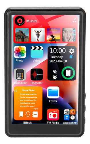 X20 4.0 Pulgadas Mp3 Music Player Full Touch Screen Mp3