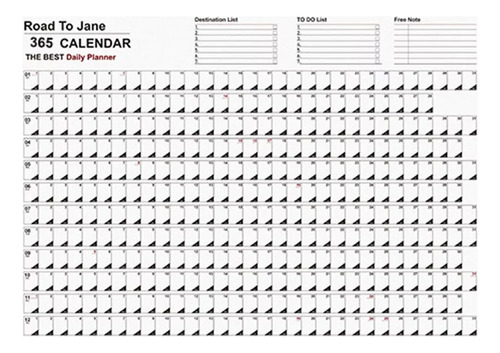 Pôster De Calendário De Parede 2024 D