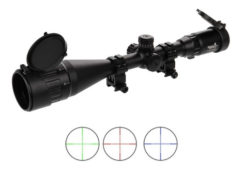 Mira Lancer Tactical 4-16x50 Verde,azul Y Rojo Mil Dot Xtrec