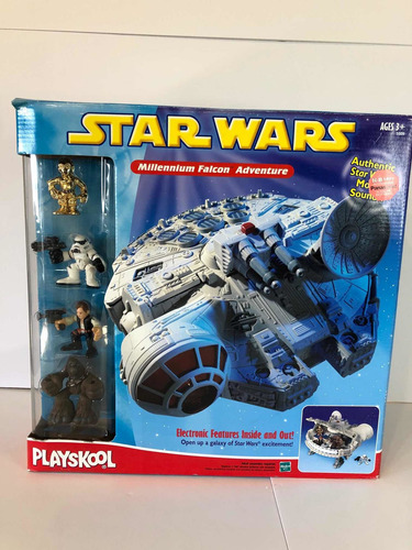 Remate Playskool Millenium Falcon Hasbro 2001 Galacticheroes