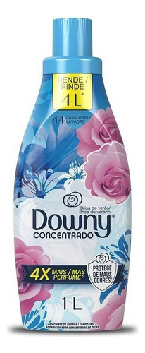 Suavizante Downy Concentrado Brisa De Verano En Botella 1 L