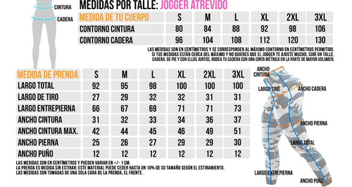 Imagen 7 de 8 de Jogger Neron Camuflado Atrevido Mujer: Rústico Deportivo