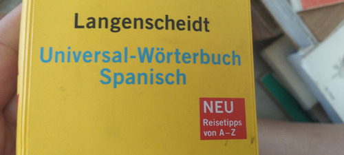 Universal Worterbuch Spanisch Deutsch Deutsch Spanisch