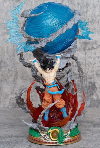 Figura Dragon Ball Z Goku Genkidama 23 Cm Con Luz
