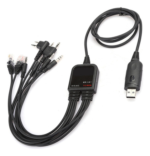 Cable De Programación De Radio Usb 8 En 1 Para/quanshengcn/t