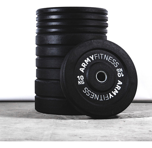Army Disco Olímpico 20kg Bumper Caucho Reciclado