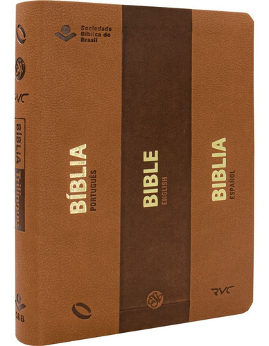 Bíblia Trilíngue Sbb - English Standard Version Esv - Nova Almeida Atualizada Naa - Reina Valera Contemporânea Rvc