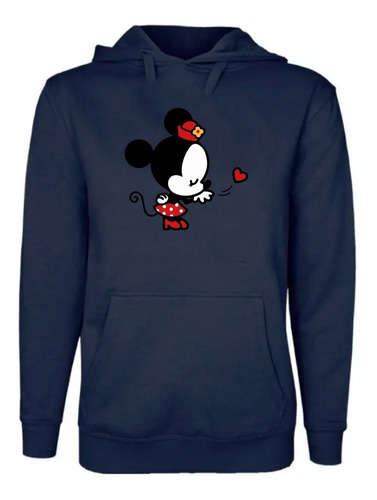 Imagen 1 de 2 de Polerón Estampado Unisex Minie Kawaii