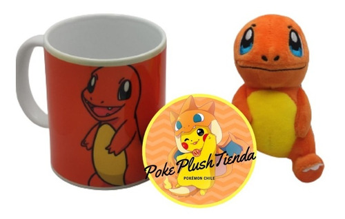 Peluche  Charmander Más Taza Promoción