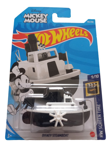 Disney Steamboat Mickey Mouse - Hot Wheels