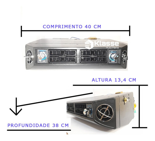 Kit Ar Condicionado Eletrico Universal Diversos Veículos