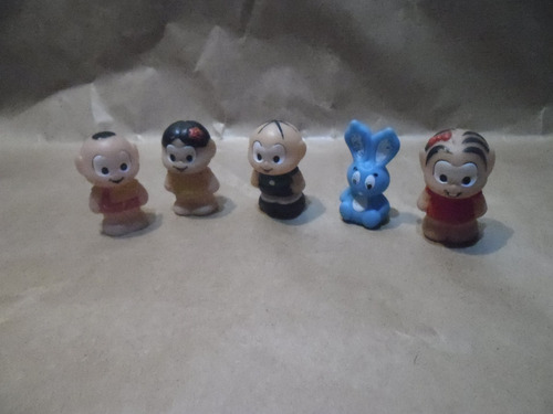 Dedoche Boneco Turma Monica Sansão Cebolinha Cascão Magali (Usado)