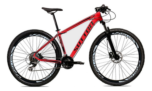 Bicicleta Aro 29 Bike 21v Câmbios Shimano Suspensão Trava