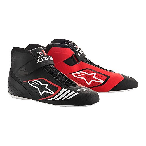 Zapatos Alpinestars Tech 1-kx, Negro/rojo/blanco, Talla 7.5