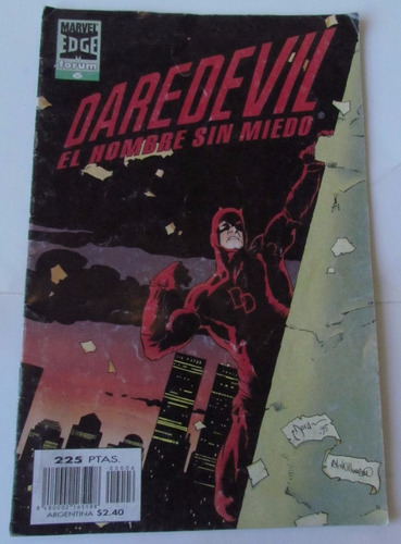 Comic Marvel: Daredevil El Hombre Sin Miedo #6. Ed. Forum
