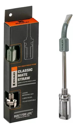 Bombilla Stanley Spring Classic Mate Straw Resorte Regulable