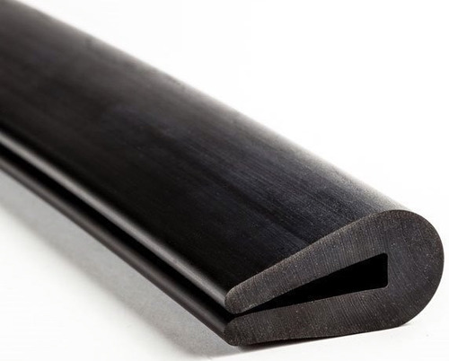 Perfil Borracha Acabamento Debrum Tipo U - 22 Mm - 20 Metros