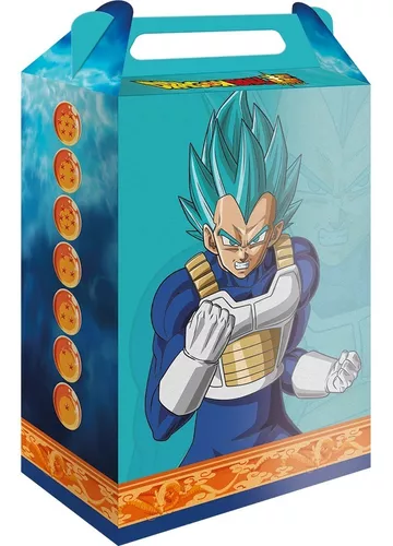 Kit 3 quadros vertical dbz super goku ssj blue