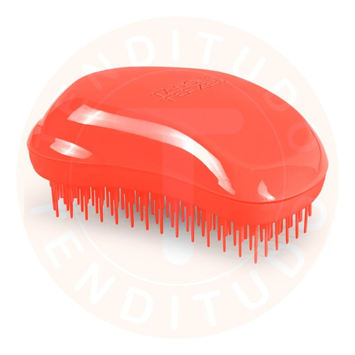 Imagem 4 de 10 de Escova Tangle Teezer Mini Original Orange Peach Smoothie