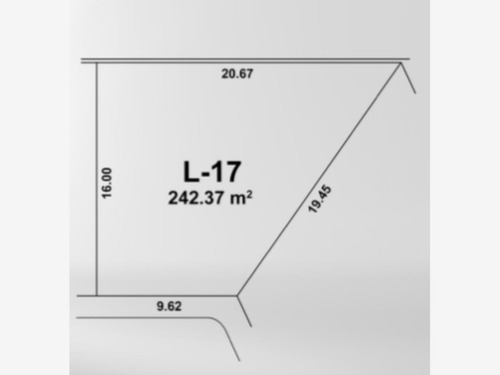 Terreno En Venta Lote Residencial De 242.37 M² En Valle Del Sol 2da Secc. Pachuca.