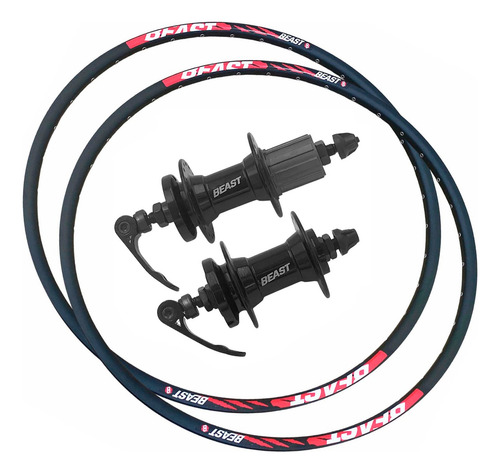 Rin Aro Bicicleta 27.5 Mtb De Aluminio Freno Disco 36h Par