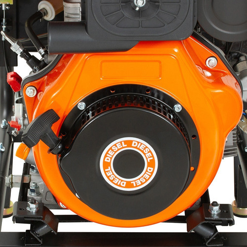 Generador Eléctrico Trifásico Diesel Go80de3 8.1kva/induhaus