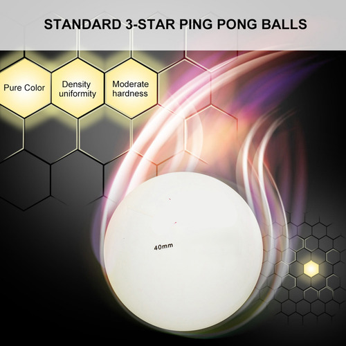 Pelota De Tenis De Mesa De 3 Estrellas 60 Piezas De Ping Pon
