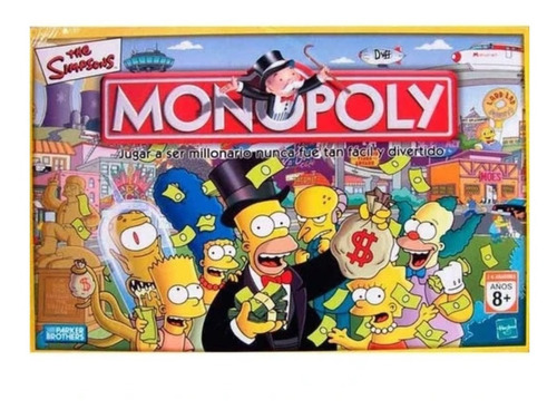 Juego De Mesa Monopoly Los Simpsons Jugar A Ser Millonario