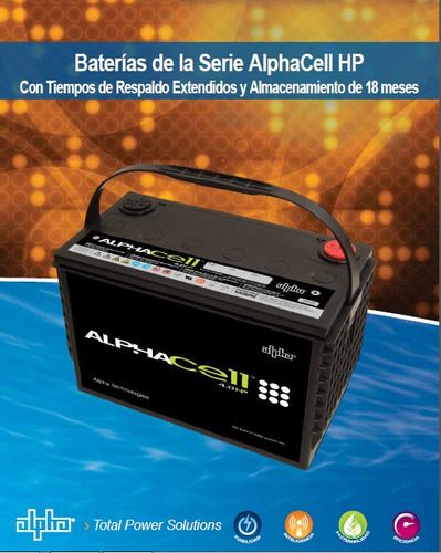 Alphacell 4.0 Hp 103 Ah Bateria 12v