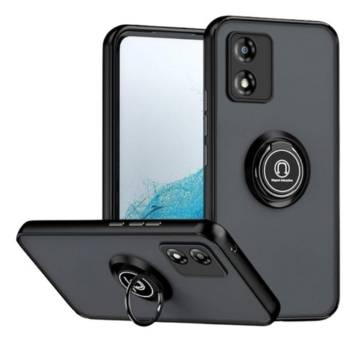 Funda Xiaomi Mi 11t Pro Uso Rudo Anticaidas Con Anillo Negro Mi 11t Pro