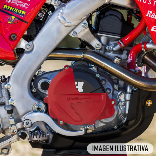 Protector Tapa Embrague Honda Crf 450 2017 2018 Polisport