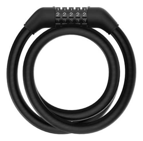 Candado De Cable Xiaomi Electric Scooter Cable Lock Color Negro