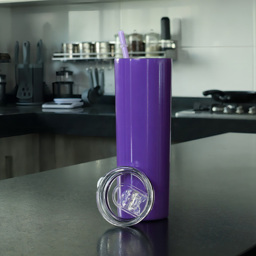Termo Vaso Para Bebidas 20oz Acero Inox Doble Pared 8 Colore Color Lila