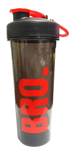 Shaker Bro Design Grande Vaso Gym Caramañola 750 Ml Bpa Free