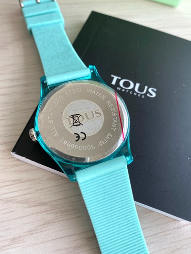 Reloj Tous Free Fresh Acero Y Policarbonato Silicona Menta